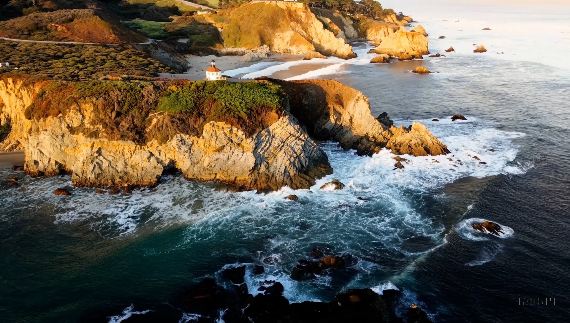 Big Sur Drone View