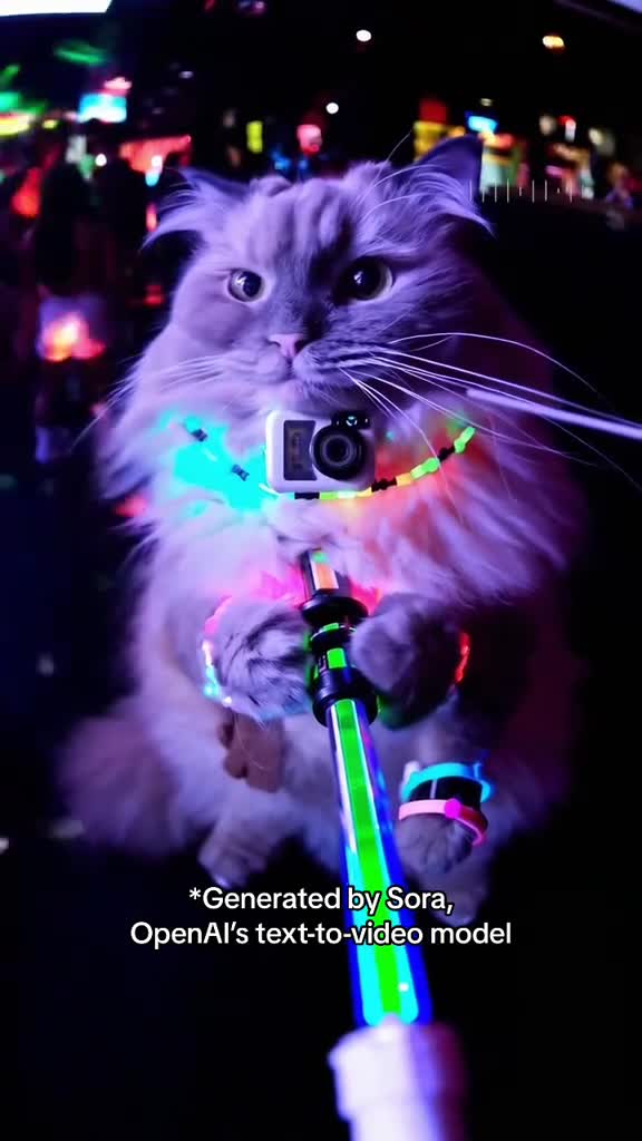 Cat vlogging